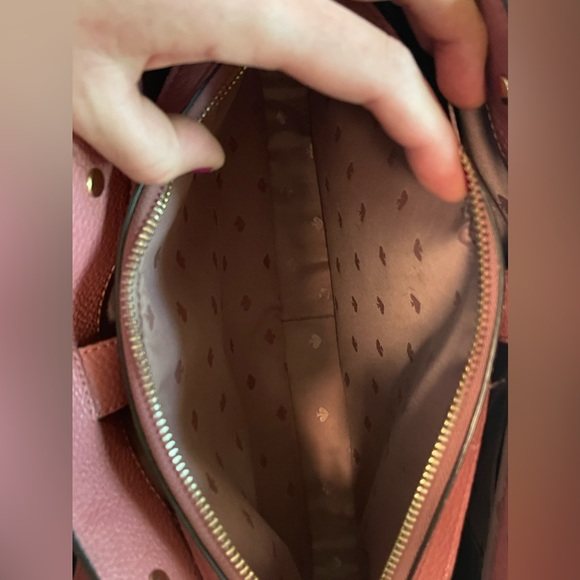 Kate Spade Leila Medium Triple Compartment Satchel Bag in Pink - Picture 8 of 11